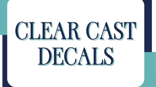 How to make clear cast decals