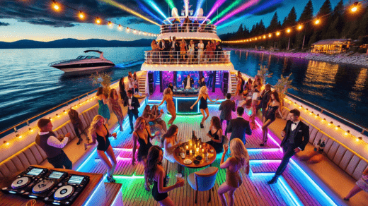 Lake Tahoe boat parties