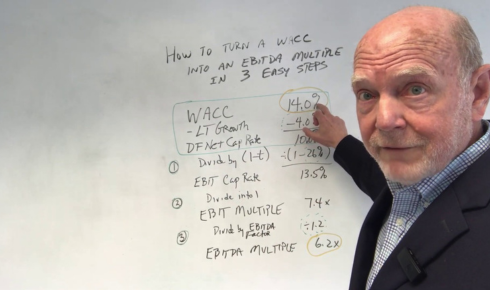 EBITDA valuation multiple