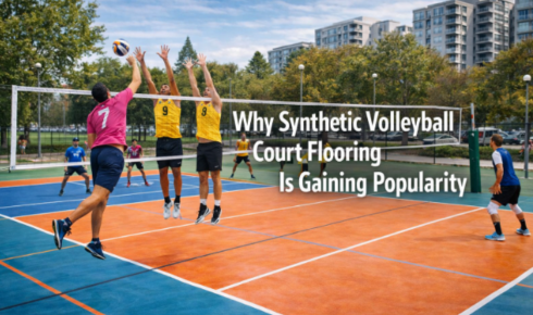 volleyball court flooring